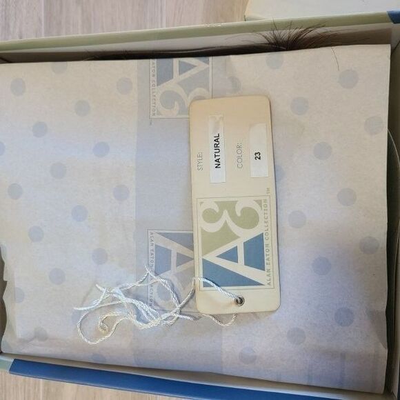 Alan Eaton Collection Wig Natural Style Color 23 Brown Synthetic Hairpiece NWT - Picture 9 of 10